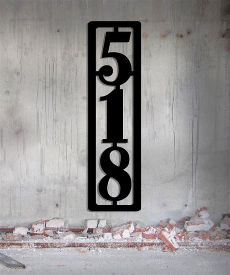 metal house numbers south africa|refurbished house numbers.